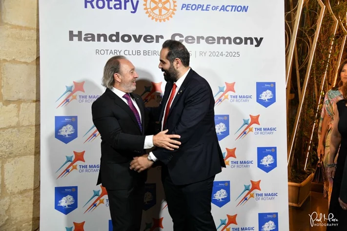 Rodolphe Melki: President of the Rotary Club of Beirut Cedars